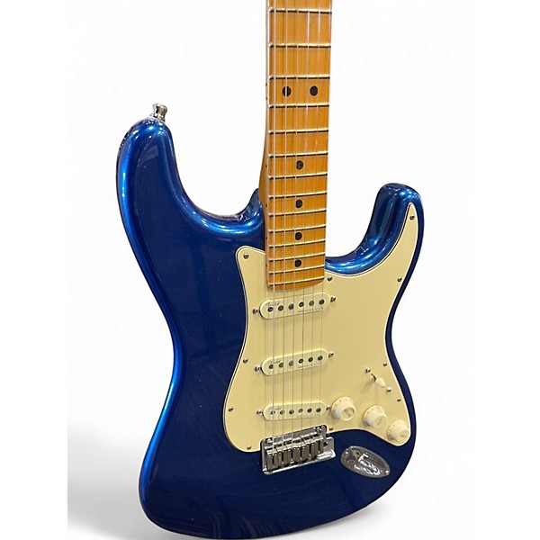 Used Fender American Ultra Stratocaster Cobra Blue Solid Body Electric Guitar