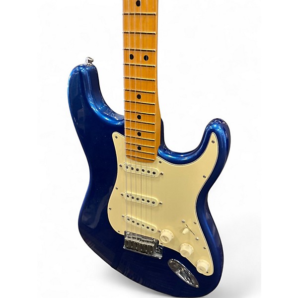 Used Fender American Ultra Stratocaster Cobra Blue Solid Body Electric Guitar