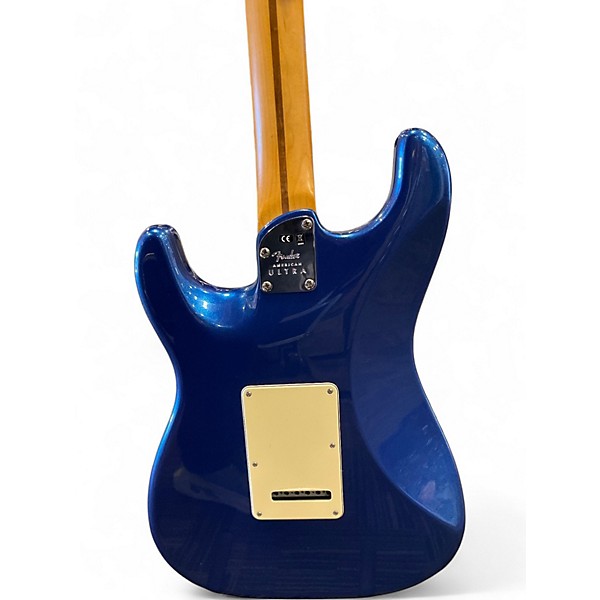 Used Fender American Ultra Stratocaster Cobra Blue Solid Body Electric Guitar