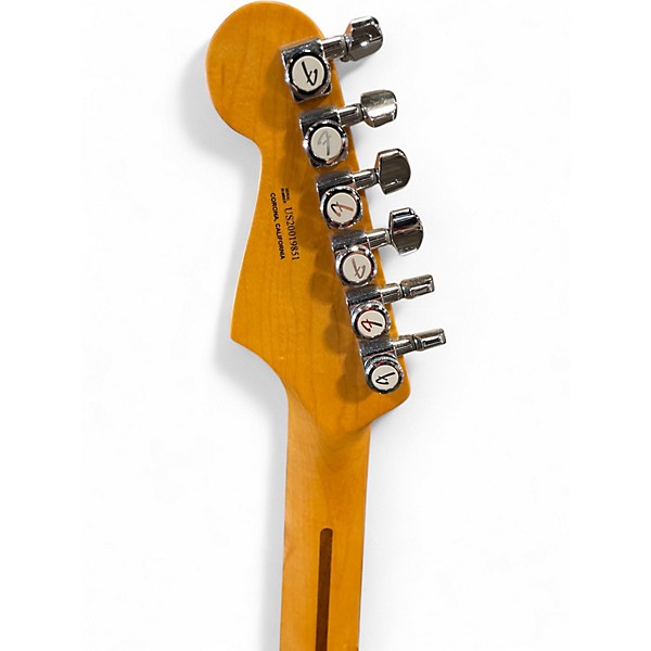 Used Fender American Ultra Stratocaster Cobra Blue Solid Body Electric Guitar