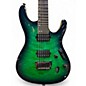 Used 2023 Ibanez S6521Q-SLG Prestige Series Surreal Blue Burst Solid Body Electric Guitar