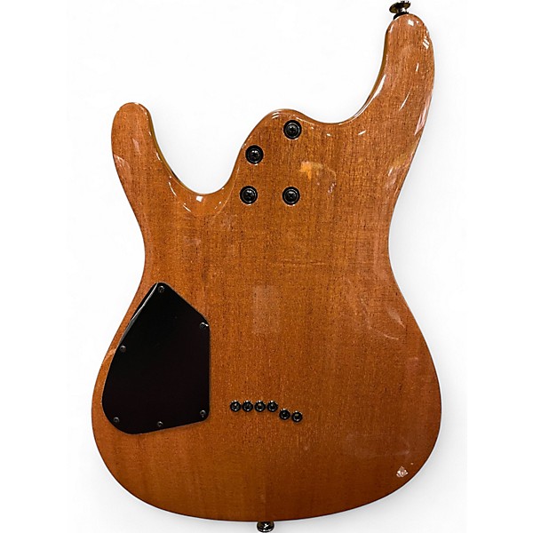 Used 2023 Ibanez S6521Q-SLG Prestige Series Surreal Blue Burst Solid Body Electric Guitar