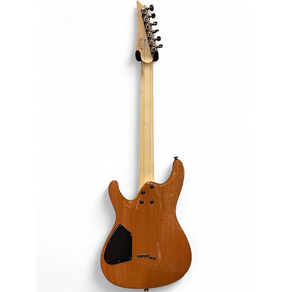 Used 2023 Ibanez S6521Q-SLG Prestige Series Surreal Blue Burst Solid Body Electric Guitar