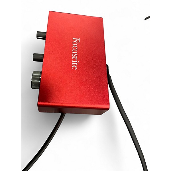 Used Focusrite scarlett solo gen 4 Audio Interface