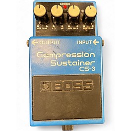 Used BOSS CS3 Compressor Sustainer Effect Pedal