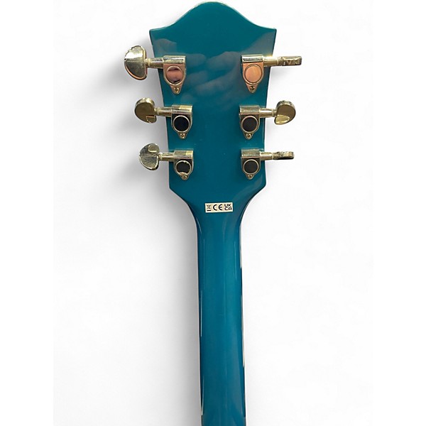 Used Gretsch Guitars G2657T Ocean Blue Hollow Body Electric Guitar