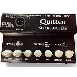Used Quilter Labs SUPERBLOCK US Solid State Guitar Amp Head