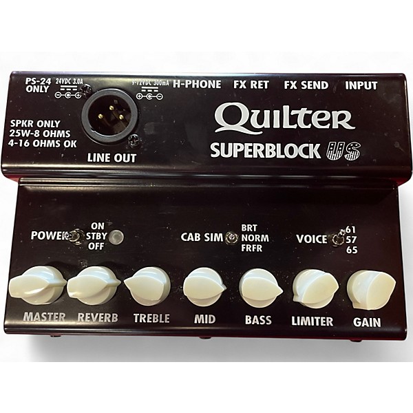 Used Quilter Labs SUPERBLOCK US Solid State Guitar Amp Head