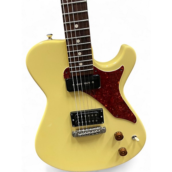 Used Knaggs Kenai J Model TV Yellow Solid Body Electric Guitar