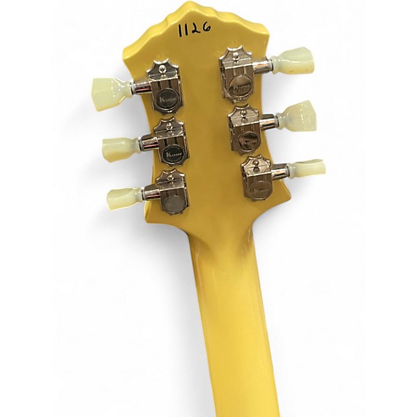 Used Knaggs Kenai J Model TV Yellow Solid Body Electric Guitar