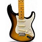 Used 2022 Fender 1957 Limited Edition Stratocaster 2 Tone Sunburst Solid Body Electric Guitar