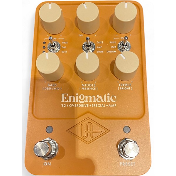 UAFX Universal Audio Enigmatic【USED】 Amazon.com: Universal Audio Enigmatic 82 Effect Pedal