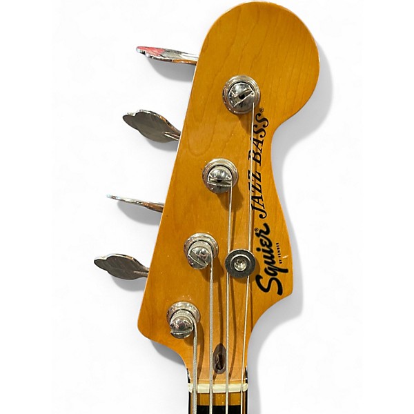 Used Squier Classic Vibe 70s Jazz Bass Natural Electric Bass Guitar