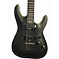 Used Schecter Guitar Research Demon 6 Aged Black Satin  Solid Body Electric Guitar