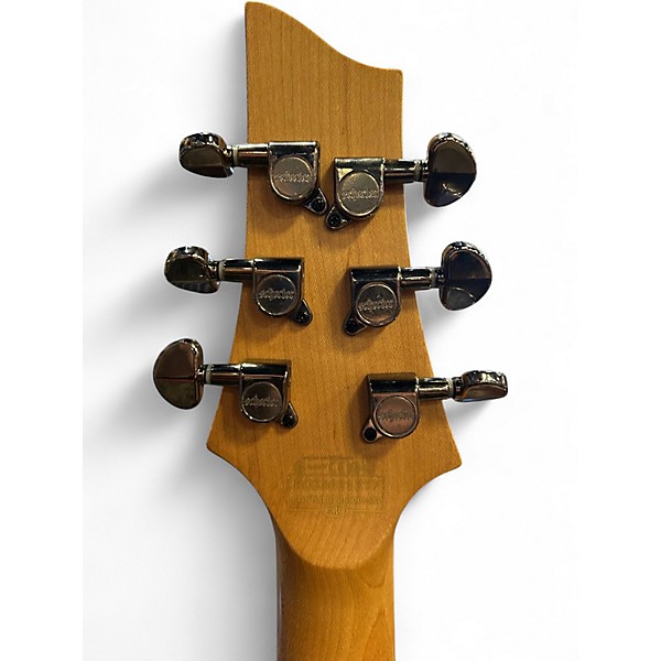 Used Schecter Guitar Research Demon 6 Aged Black Satin  Solid Body Electric Guitar