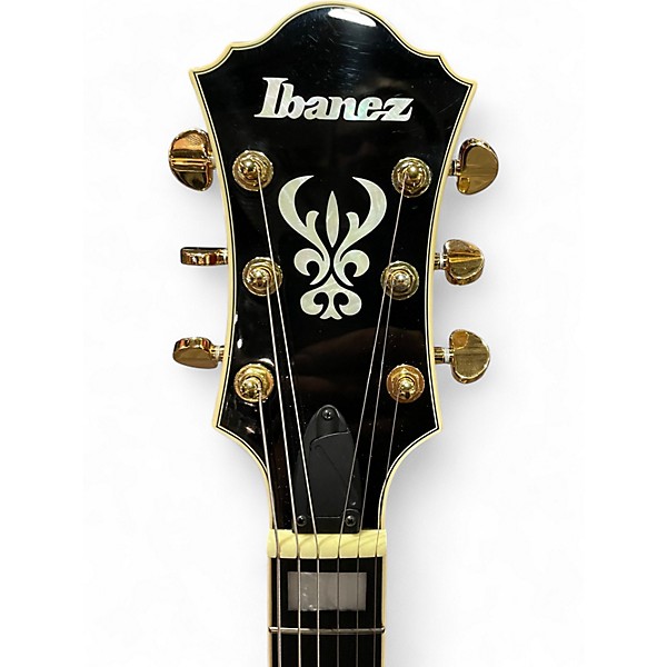 Used Ibanez AF95 Dark Amber Hollow Body Electric Guitar