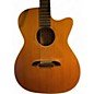 Used Alvarez WY1 Yairi Stage OM/Folk Natural Acoustic Electric Guitar