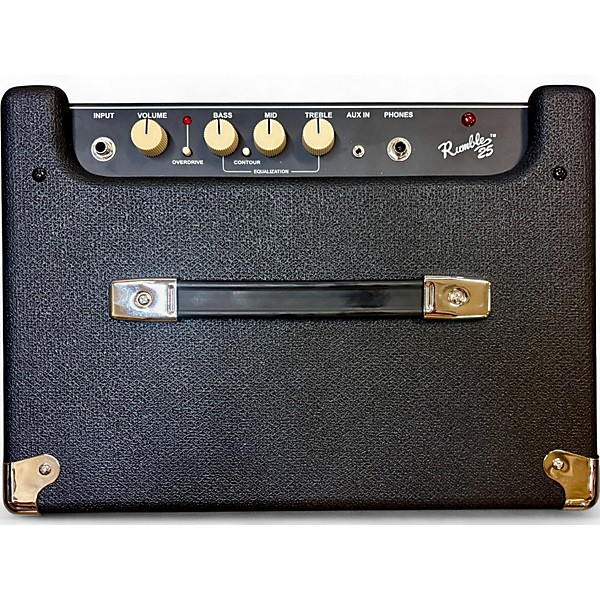 Used Fender Rumble 25 25W 1x10 Bass Combo Amp