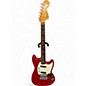 Vintage 1965 Fender Mustang Red Solid Body Electric Guitar thumbnail