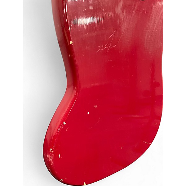 Vintage 1965 Fender Mustang Red Solid Body Electric Guitar