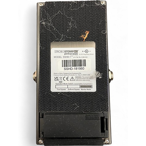 Used Peterson Strobostomp HD Tuner Pedal