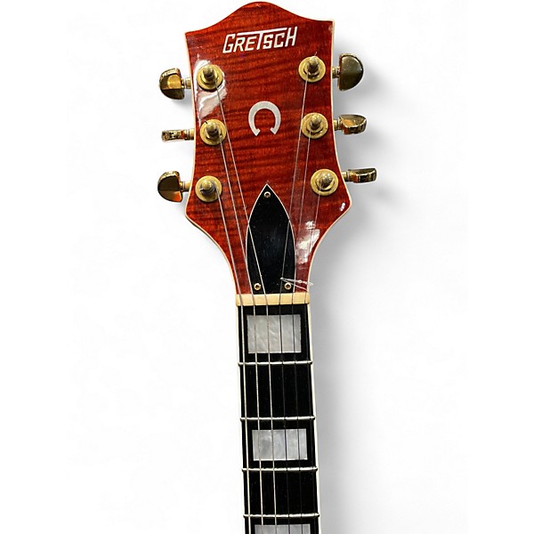 Used Gretsch Guitars 6120 Western Orange Hollow Body Electric Guitar
