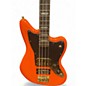 Used Fender MIKE KERR JAGUAR BASS Tiger's Blood Orange Electric Bass Guitar