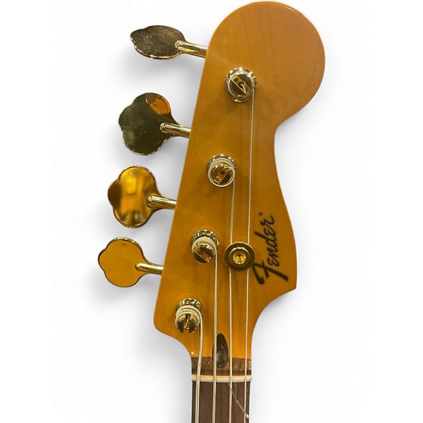 Used Fender MIKE KERR JAGUAR BASS Tiger's Blood Orange Electric Bass Guitar