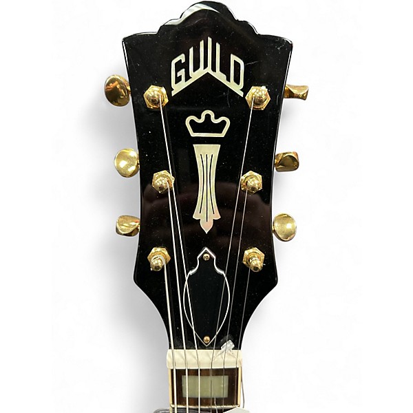 Used Guild m-75 aristocrat 2 Color Sunburst Solid Body Electric Guitar