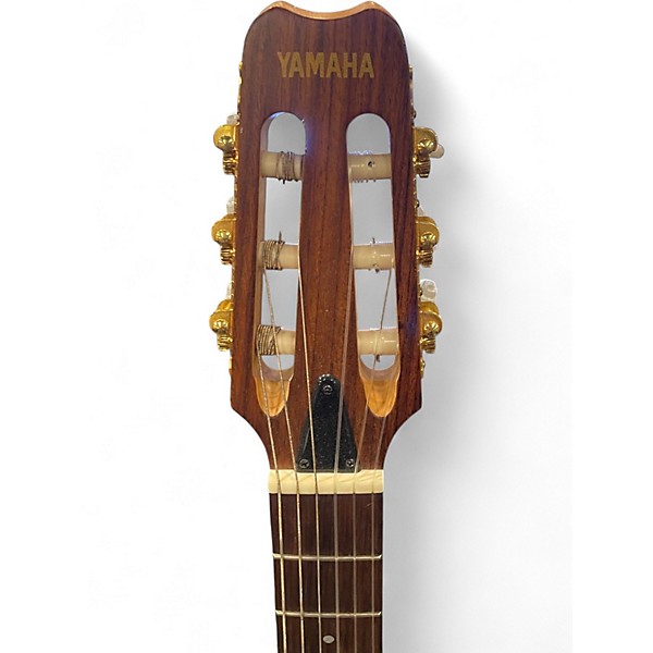 Used Yamaha AEX500NS Black Acoustic Electric Guitar