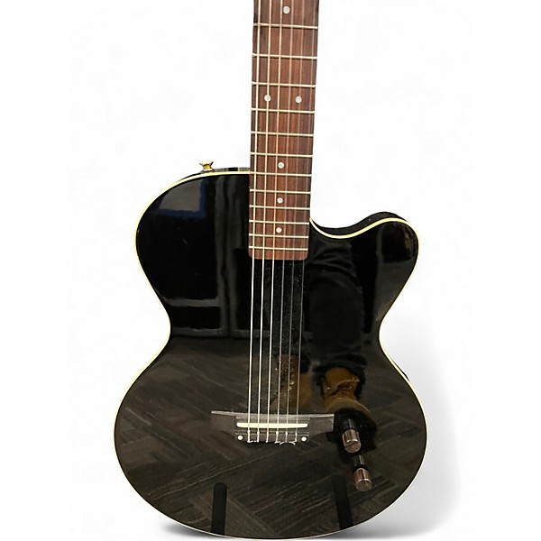 Used Yamaha AEX500NS Black Acoustic Electric Guitar