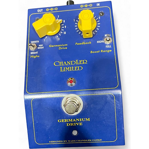 Used Chandler Limited Germanium Drive Effect Pedal