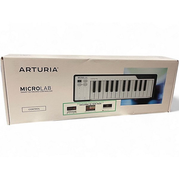 Used Arturia microlab MIDI Controller