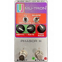 Used Mu-Tron PHASOR III Effect Pedal