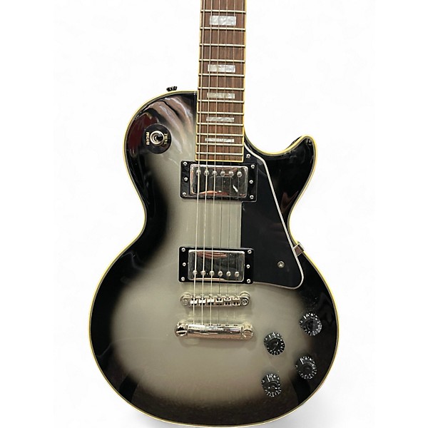 Used Epiphone Les Paul Custom Pro Silverburst Solid Body Electric Guitar
