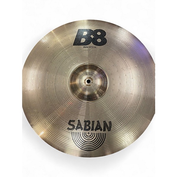 Used SABIAN 20in B8 Ride Cymbal