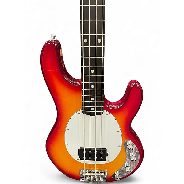 Used Sterling by Music Man Ray34 Cherry Sunburst Electric Bass Guitar