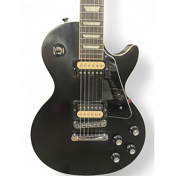 Used Gibson Les Paul Traditional Pro IV Matte Black Solid Body Electric Guitar