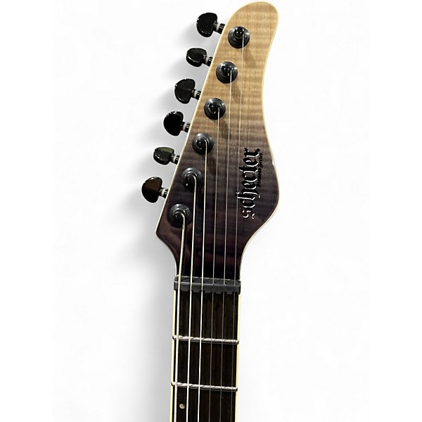 Used Schecter Guitar Research SLS ELITE PT BLACK FADE BURST Solid Body Electric Guitar