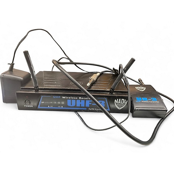 Used Nady UHF-3 Lavalier Wireless System