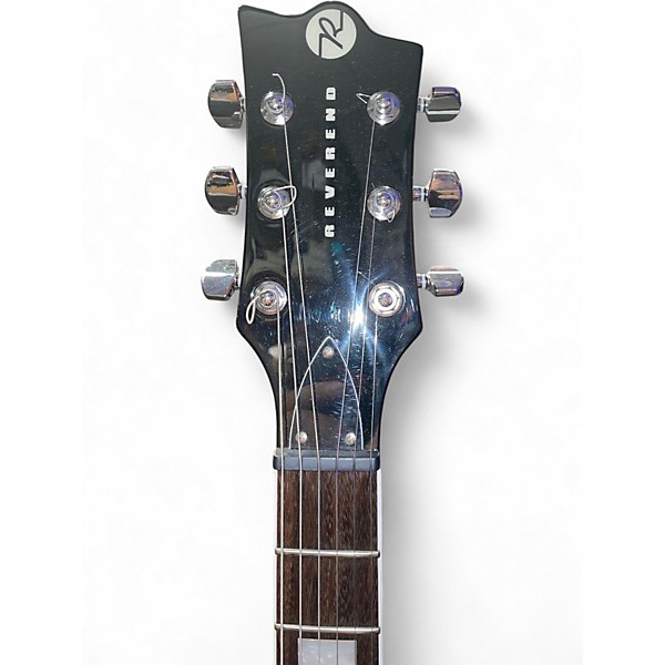 Used Reverend SENSEI HB Cherry Sunburst Solid Body Electric Guitar