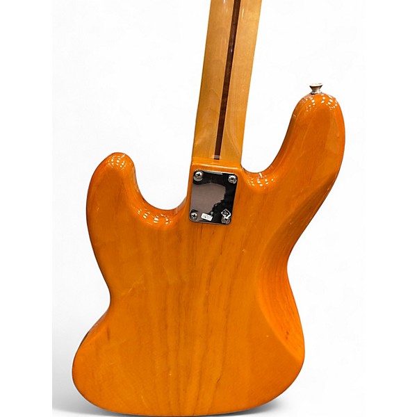 Used 2019 Fender Vintera 70s Jazz Bass AGED NATURAL Electric Bass Guitar