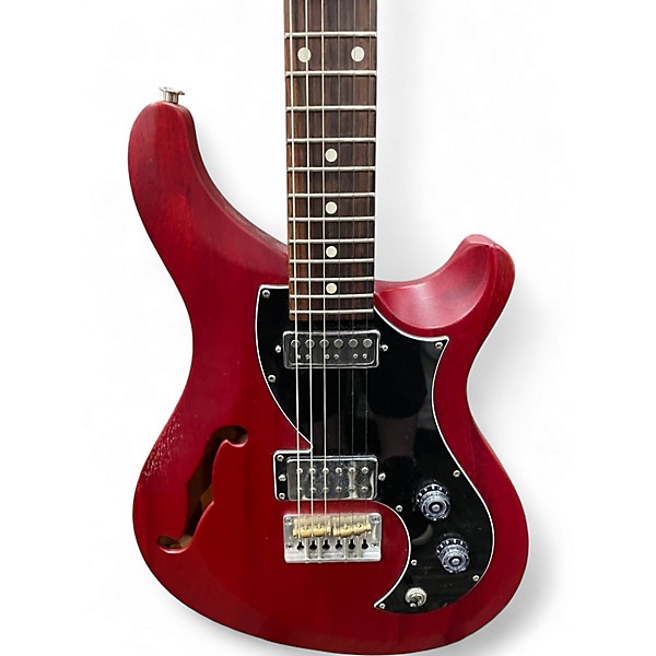 Used PRS Vela Red Satin Hollow Body Electric Guitar