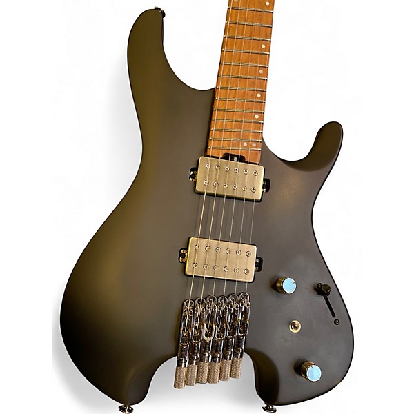 Used Ibanez QX52 Flat Black Solid Body Electric Guitar