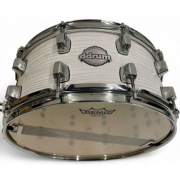 Used ddrum 14in DOMINION SERIES WHITE Drum