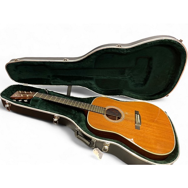 Used Martin Custom Shop 28 Style Sinker Redwood-East Indian Rosewood Natural Acoustic Guitar