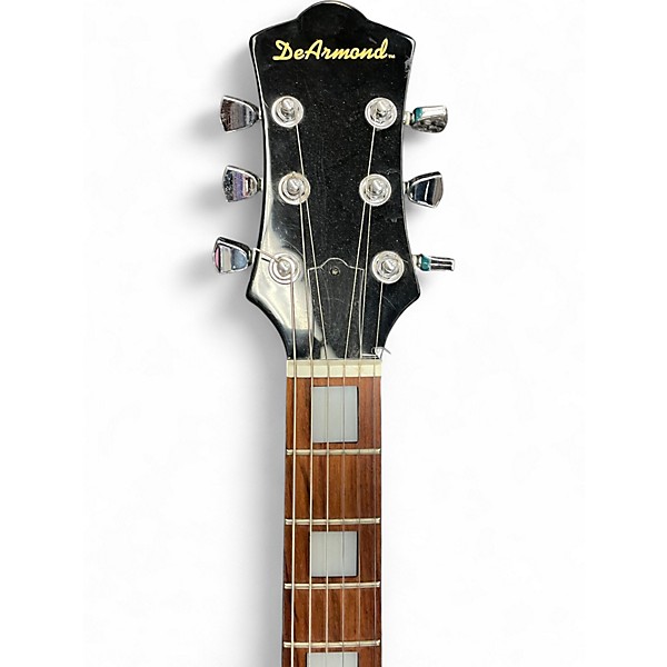 Used DeArmond M65 Turquoise Solid Body Electric Guitar