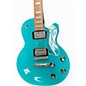 Used DeArmond M65 Turquoise Solid Body Electric Guitar