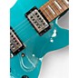 Used DeArmond M65 Turquoise Solid Body Electric Guitar