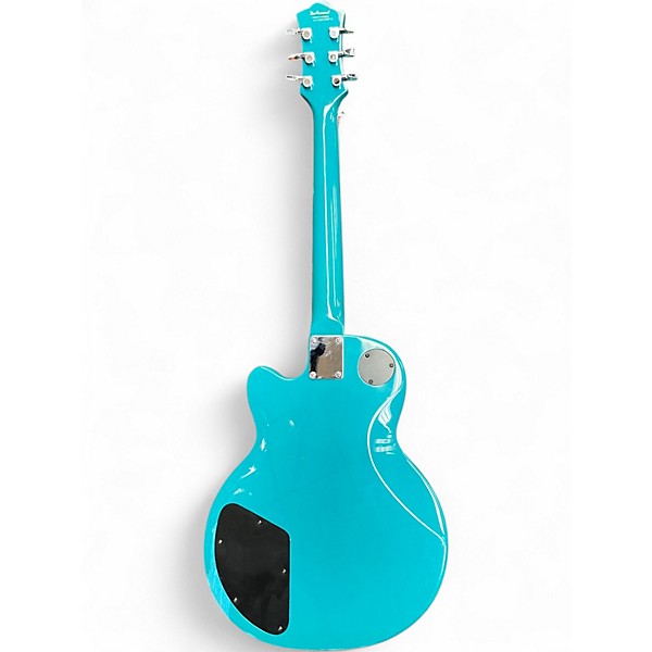 Used DeArmond M65 Turquoise Solid Body Electric Guitar